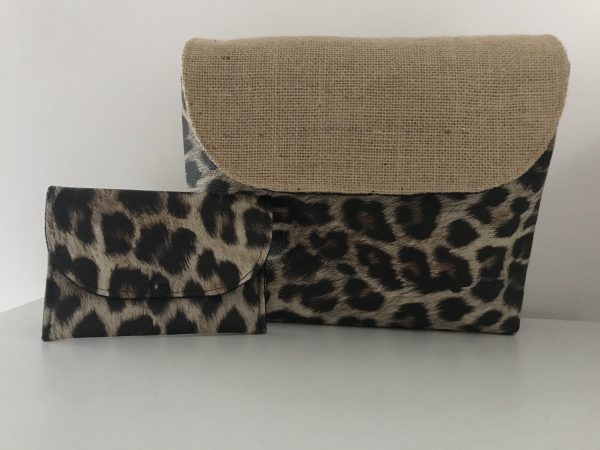 SAC BANDOULIERE ISABELLE LÉOPARD MARRON – Image 2