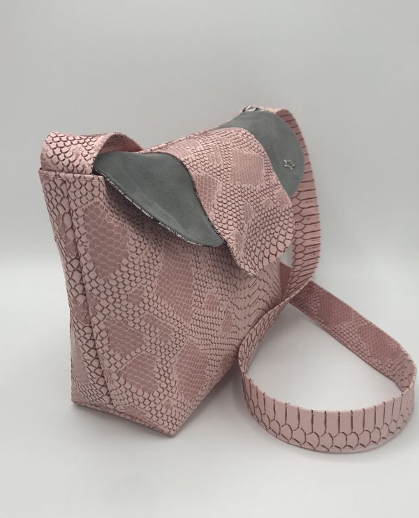 SAC BANDOULIERE EMMA ROSE / GRIS – Image 4