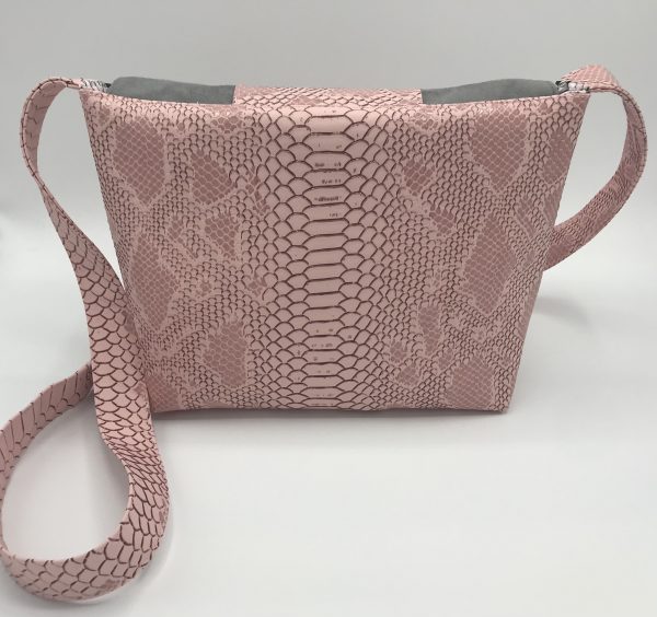 SAC BANDOULIERE EMMA ROSE / GRIS – Image 2