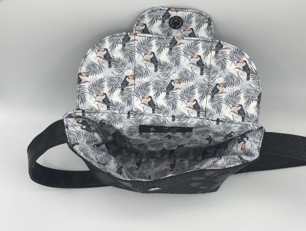 SAC BANDOULIERE EMMA NOIR – Image 2