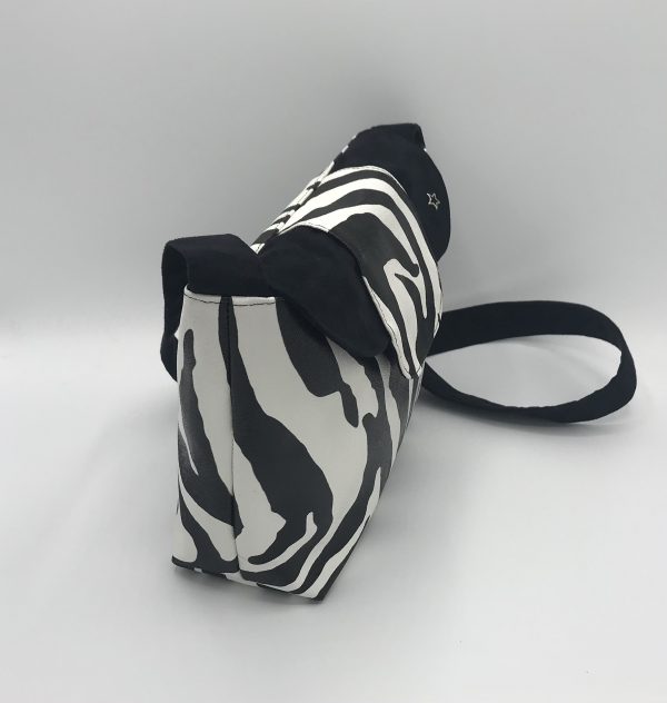 SAC BANDOULIERE EMMA ZEBRE / NOIR – Image 2