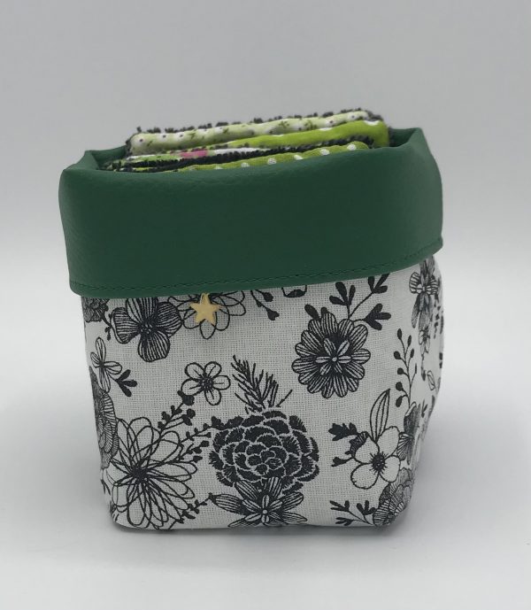PANIER EN SIMILI CUIR +14 CARRES DEMAQUILLANTS – Image 5