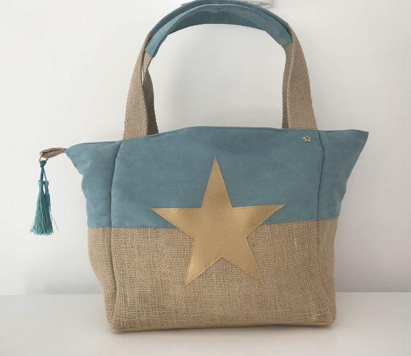 SAC CABAS MELANIE BLEU