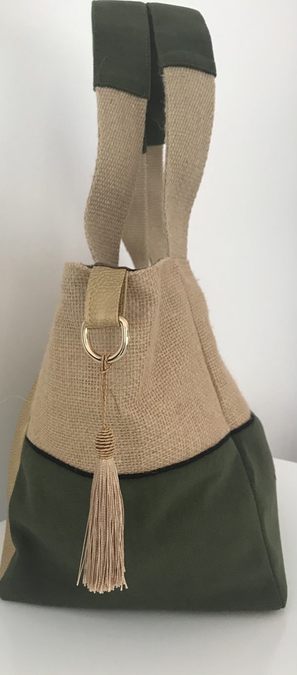 SAC CABAS MELANIE DAIM KAKI – Image 6