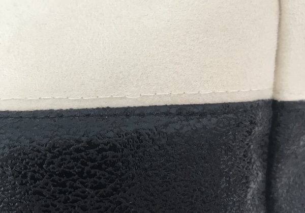 SAC CABAS MELANIE ECRU NOIR – Image 3