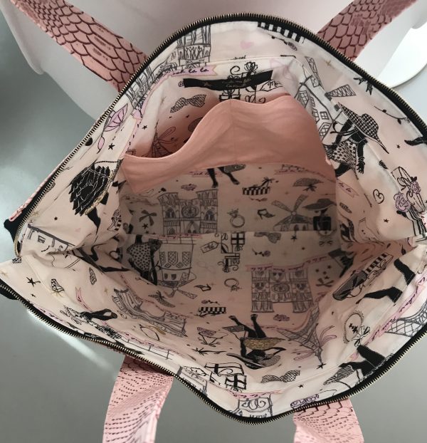 SAC CABAS JADE SIMILI CUIR KOMODO – Image 3