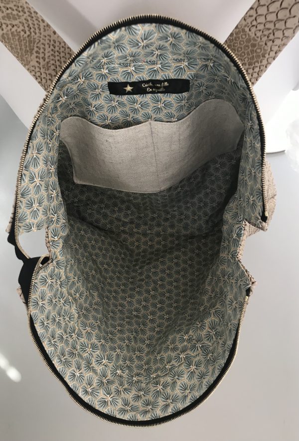 SAC CABAS JADE SIMILI CUIR KOMODO – Image 4