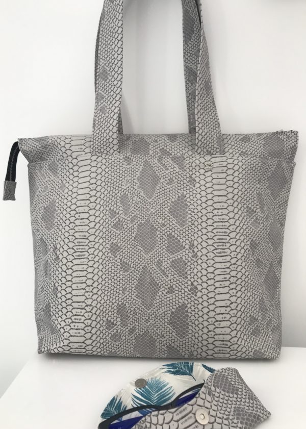 SAC CABAS JADE SIMILI CUIR KOMODO