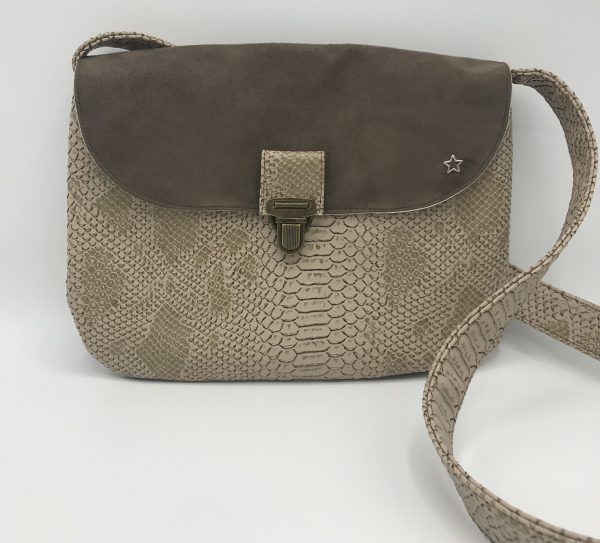 BESACE ANAIS KOMODO BEIGE / TAUPE