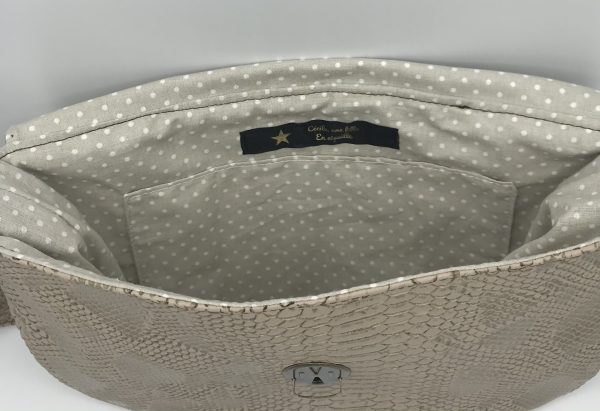 BESACE ANAIS KOMODO BEIGE / TAUPE – Image 2