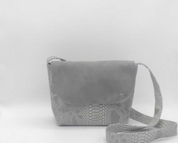 SAC BANDOULIERE ISABELLE GRIS