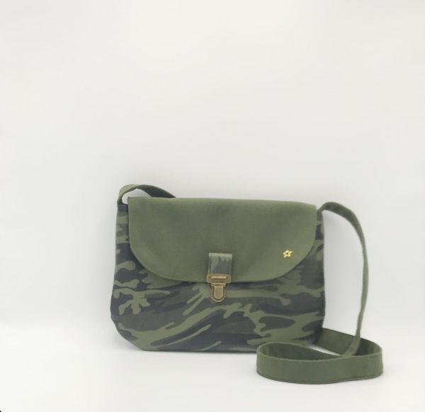 BESACE ANAIS CAMOUFLAGE / KAKI