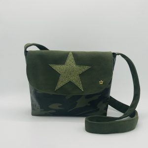 SAC BANDOULIERE ISABELLE CAMOUFLAGE / KAKI