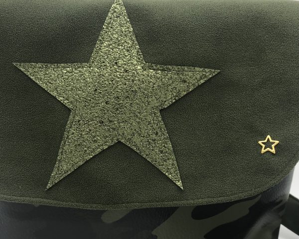 SAC BANDOULIERE ISABELLE CAMOUFLAGE / KAKI – Image 2