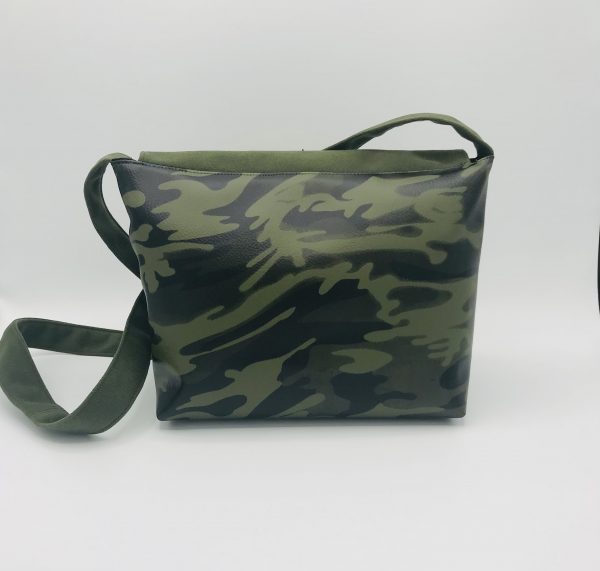SAC BANDOULIERE ISABELLE CAMOUFLAGE / KAKI – Image 4