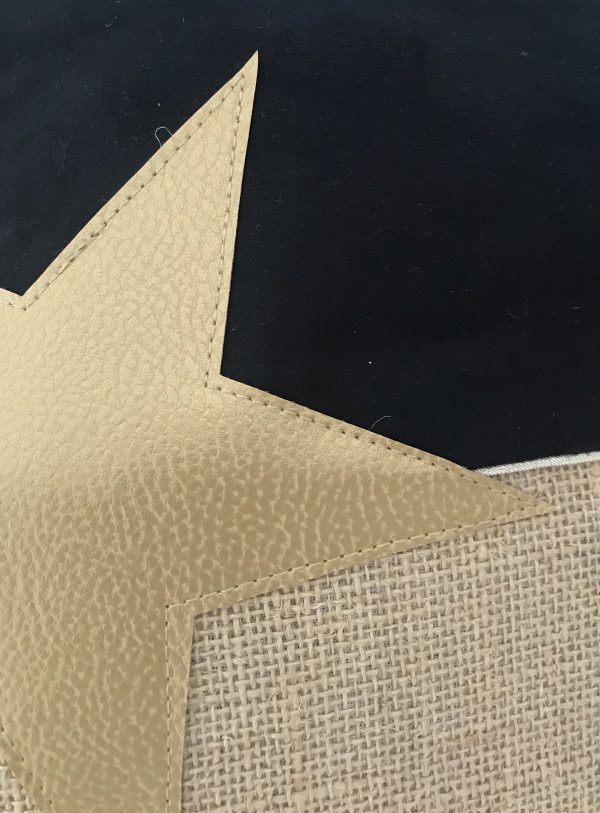 SAC CABAS MELANIE SUEDINE NOIRE – Image 2