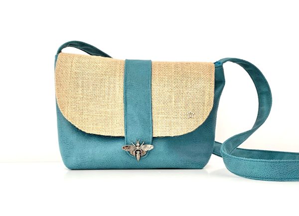 SAC MAYA BLEU PÉTROLE