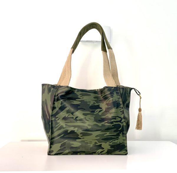 SAC STELLA SUEDINE KAKI – Image 2